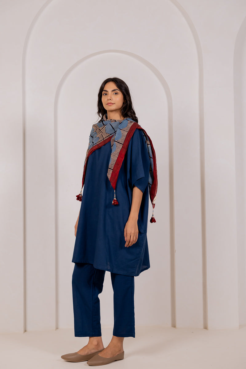 Set of 3- Kaftan, Pant & Scarf Mora 05