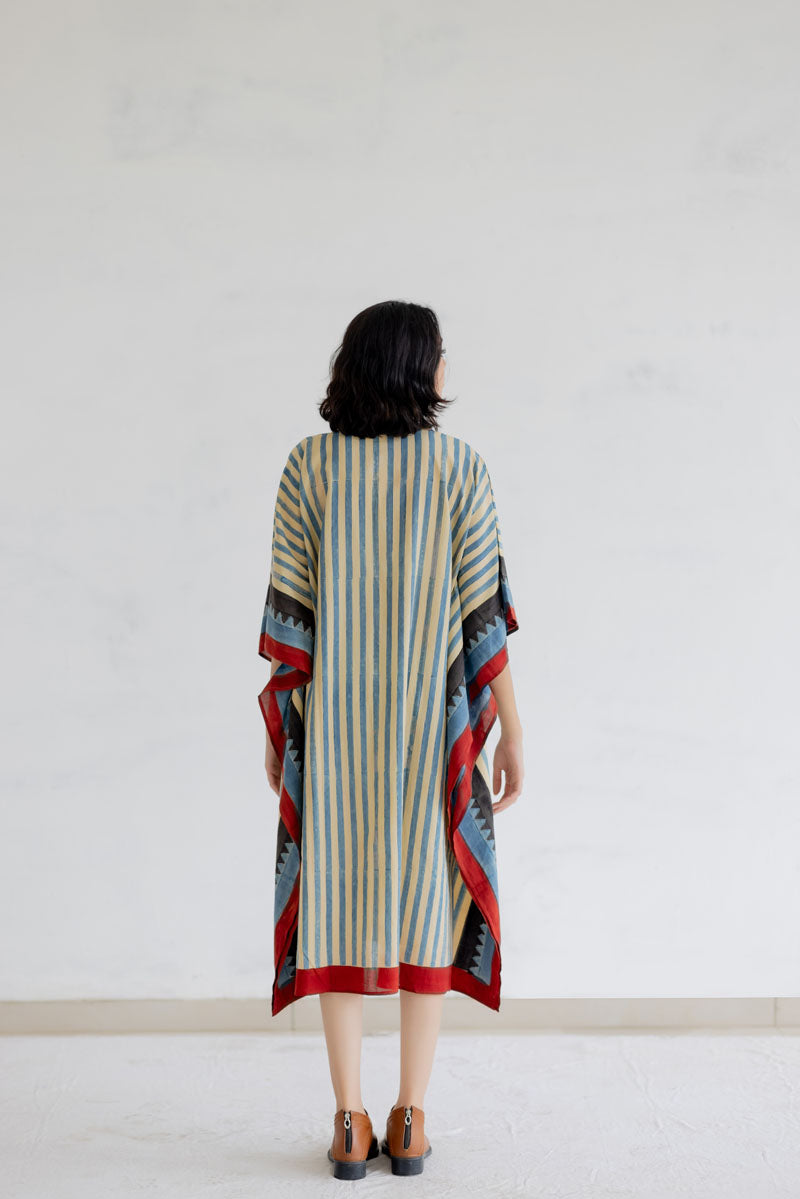 Freeszie Kaftan Dress -Geo 24