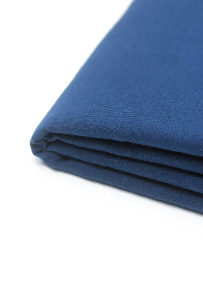 Cotton Fabric - Plain Indigo