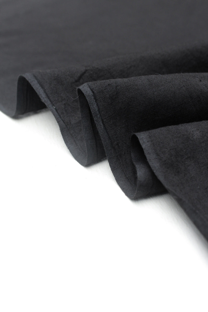 Cotton Fabric - Plain Black