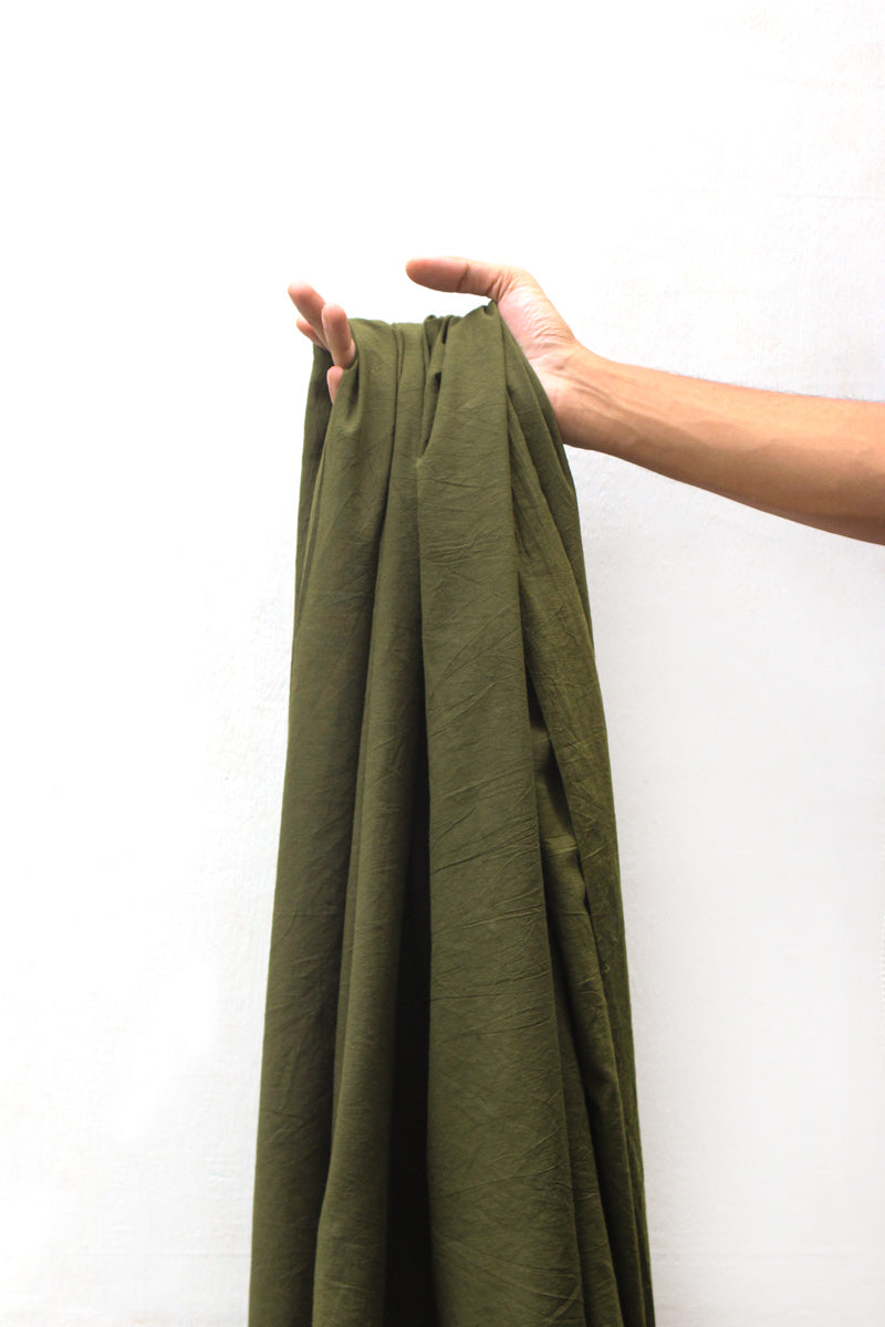Cut Fabric - Plain Olive