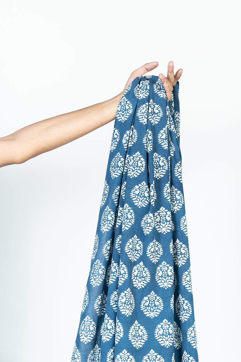 Cut Fabric - Nasrin Indigo