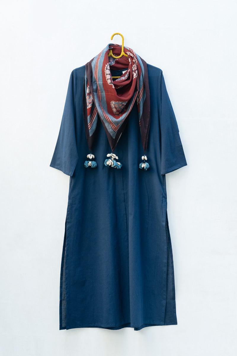 Co-ord Set of 2 - Kurta & Scarf 09