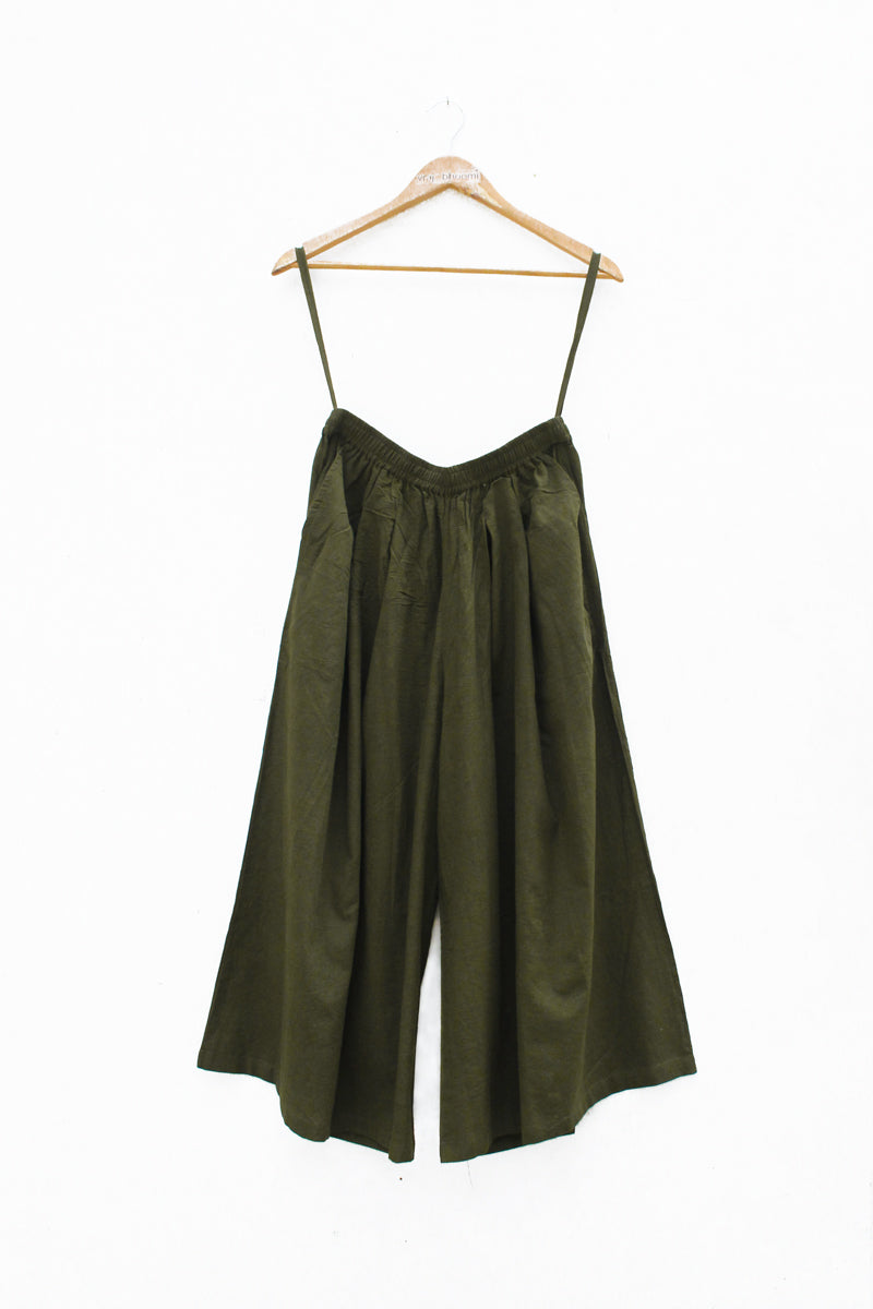 Freesize Culottes-Olive