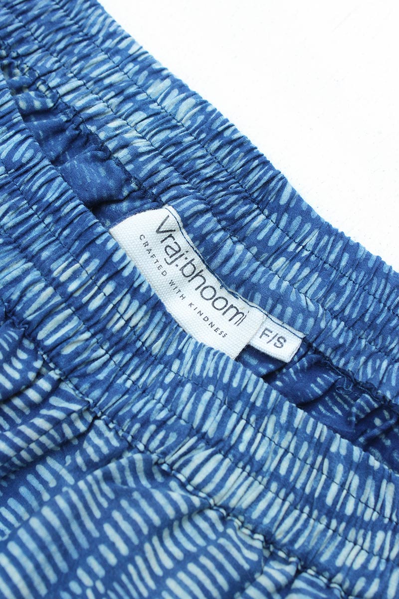 Freesize Culottes - Indigo Rain