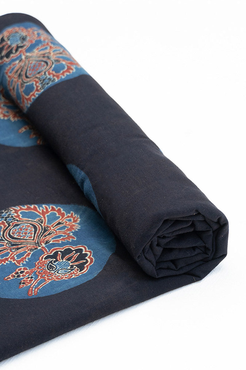 Cotton Fabric - Ena Indigo