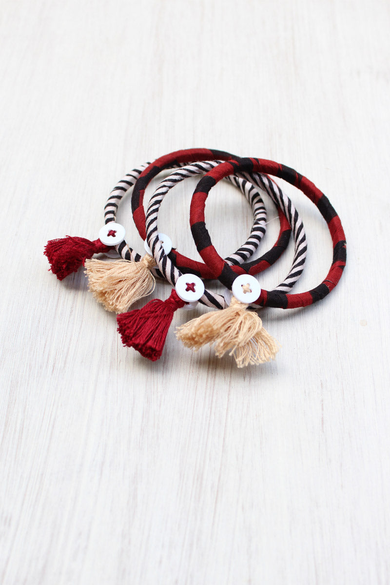 Handmade Bangles - Set of 4