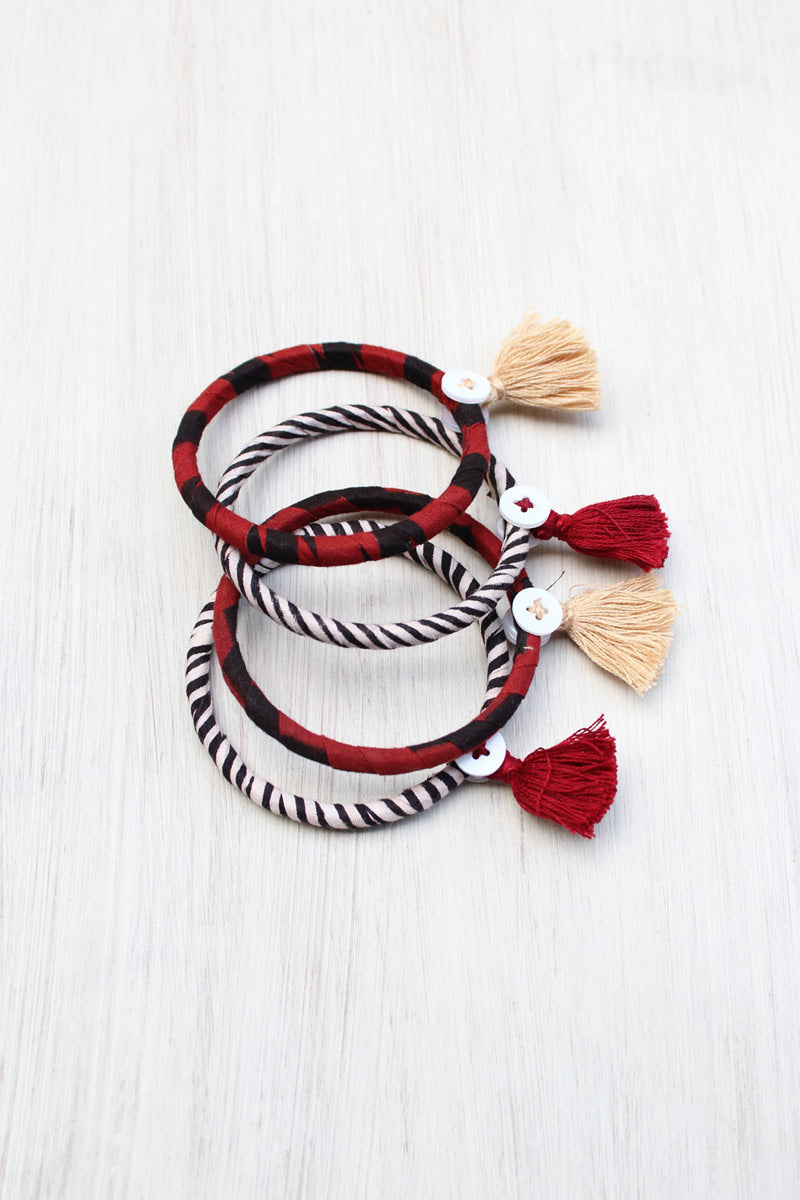 Handmade Bangles - Set of 4