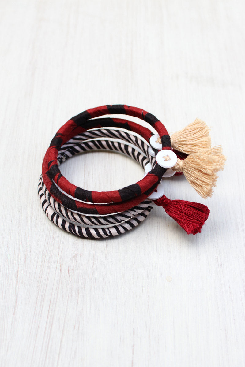 Handmade Bangles - Set of 4