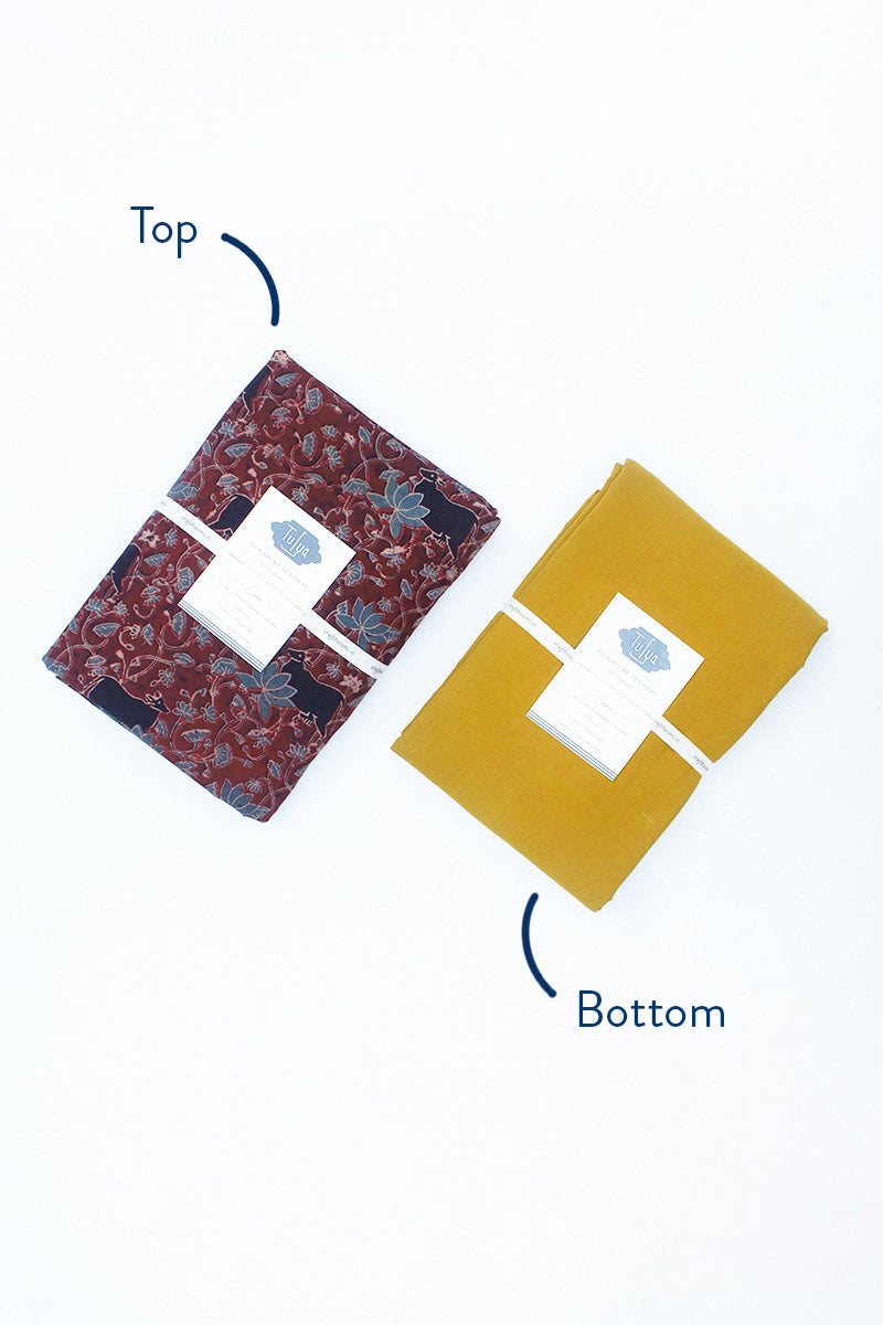 Set of 2- Top & Bottom Fabric 05