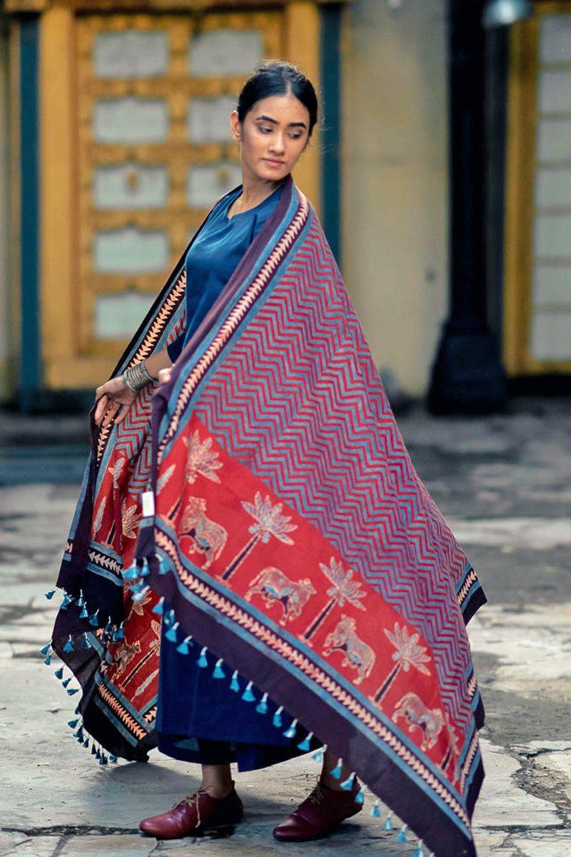 Cotton Dupatta – Gulenar 03