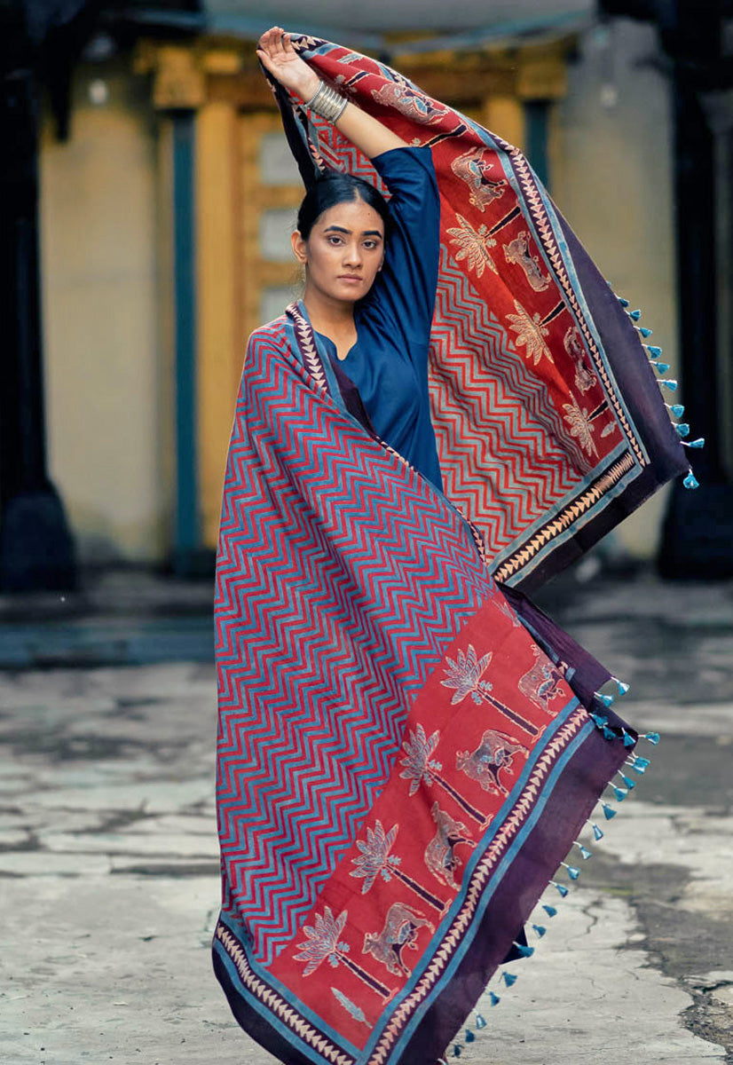 Cotton Dupatta – Gulenar 03
