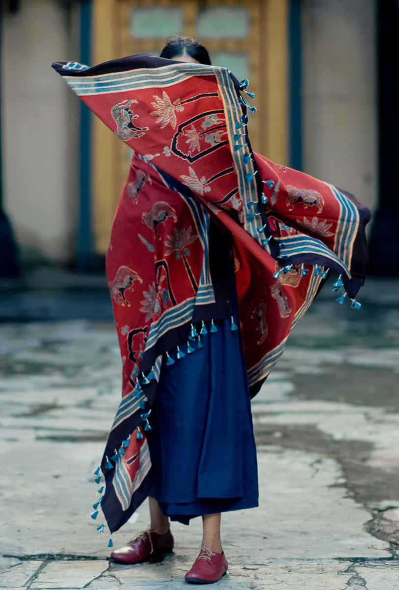 Cotton Dupatta – Gulenar 01