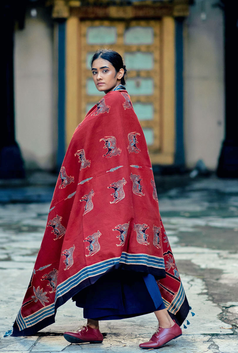 Cotton Dupatta – Gulenar 01