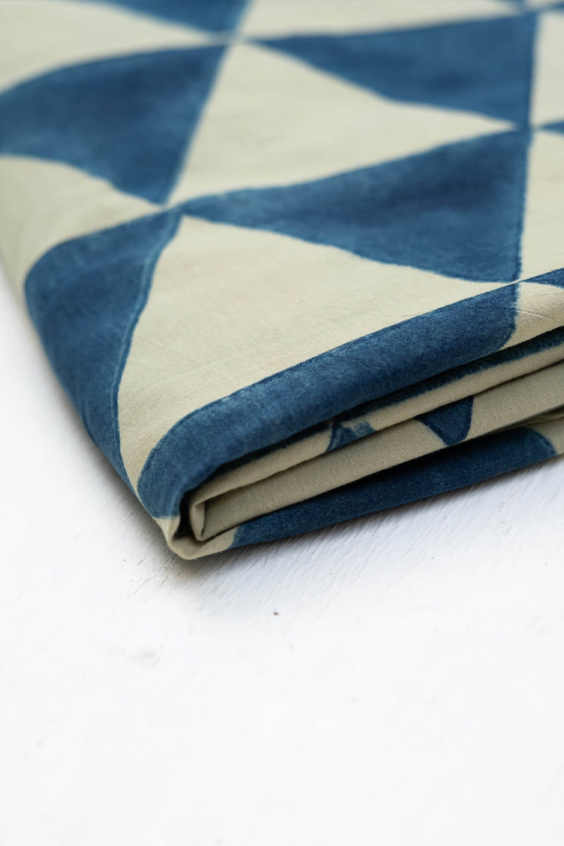 Cotton Fabric - Pyramid Indigo