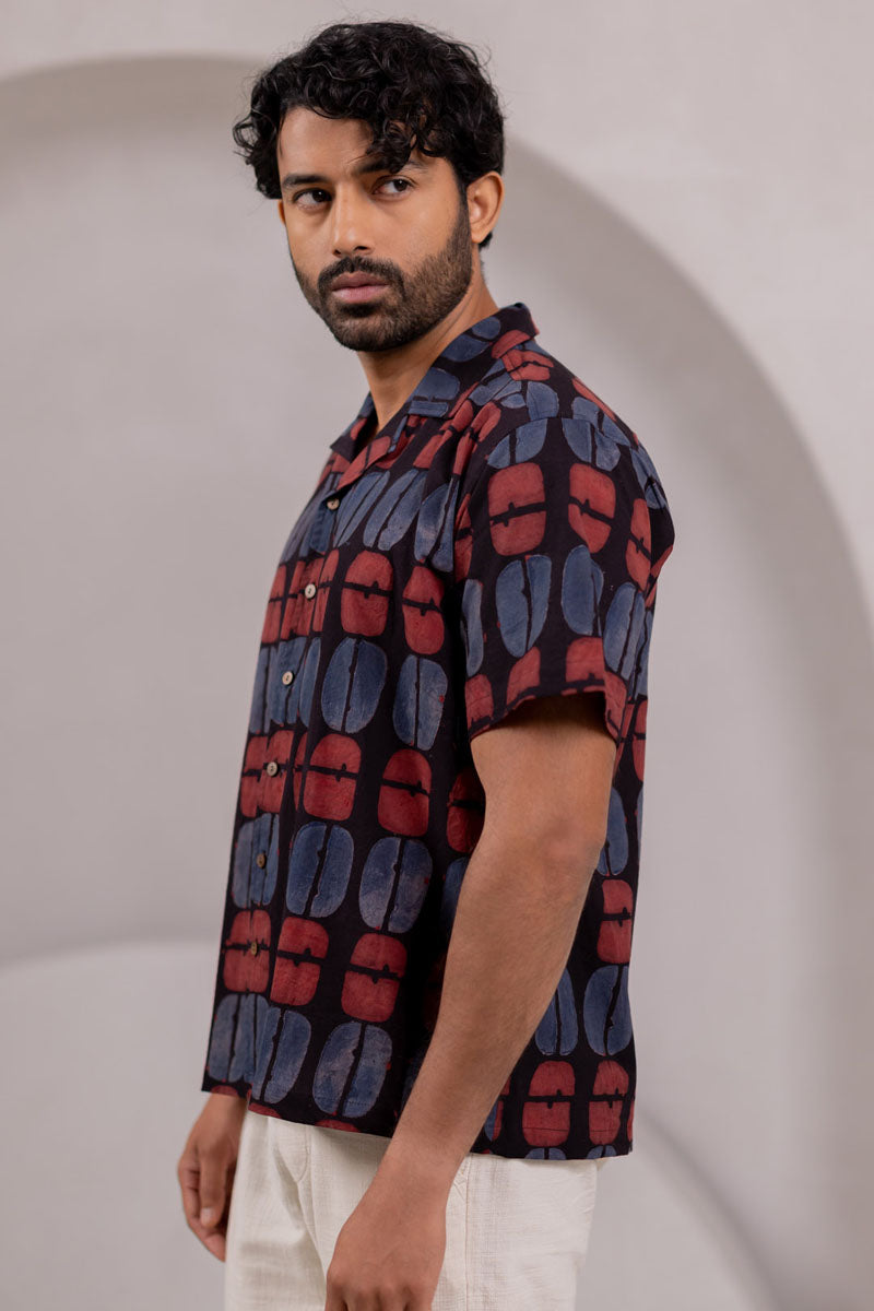 Cuban Collar Shirt - 08
