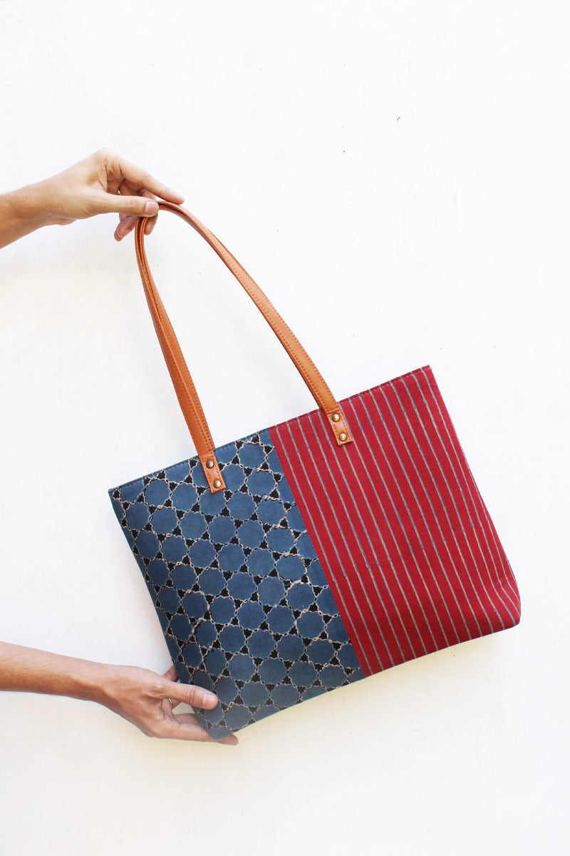 SET OF 3 - Tote Bag & 2 Pouches 07