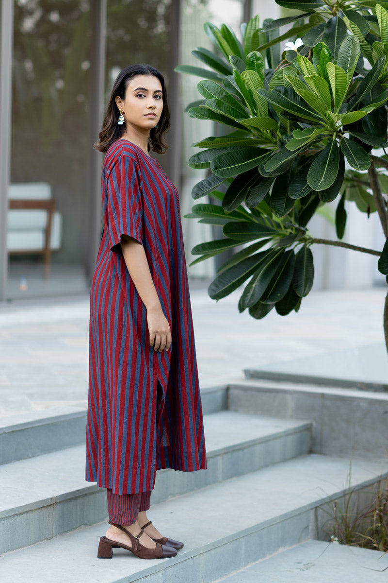 Omi Kurta Set of 2 - Madder Bloom
