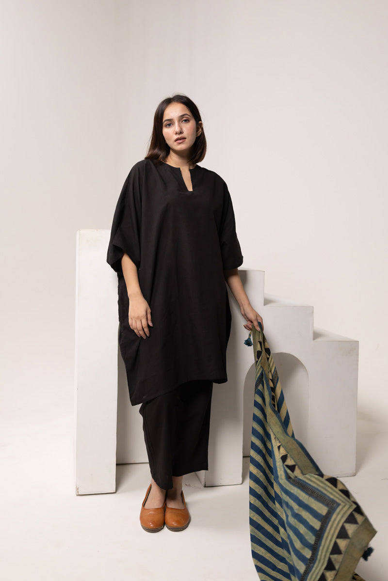 Set of 3 - Kaftan, Pant & Scarf - Aabaan 07