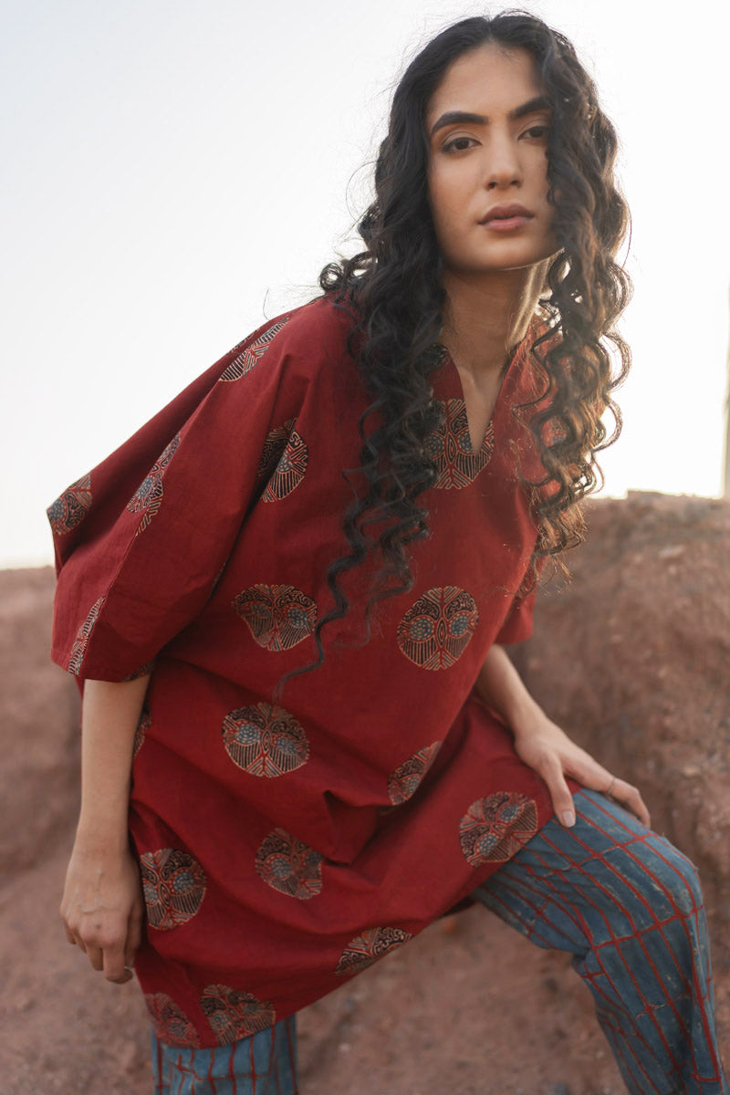 Iara Co-ord Set - Red