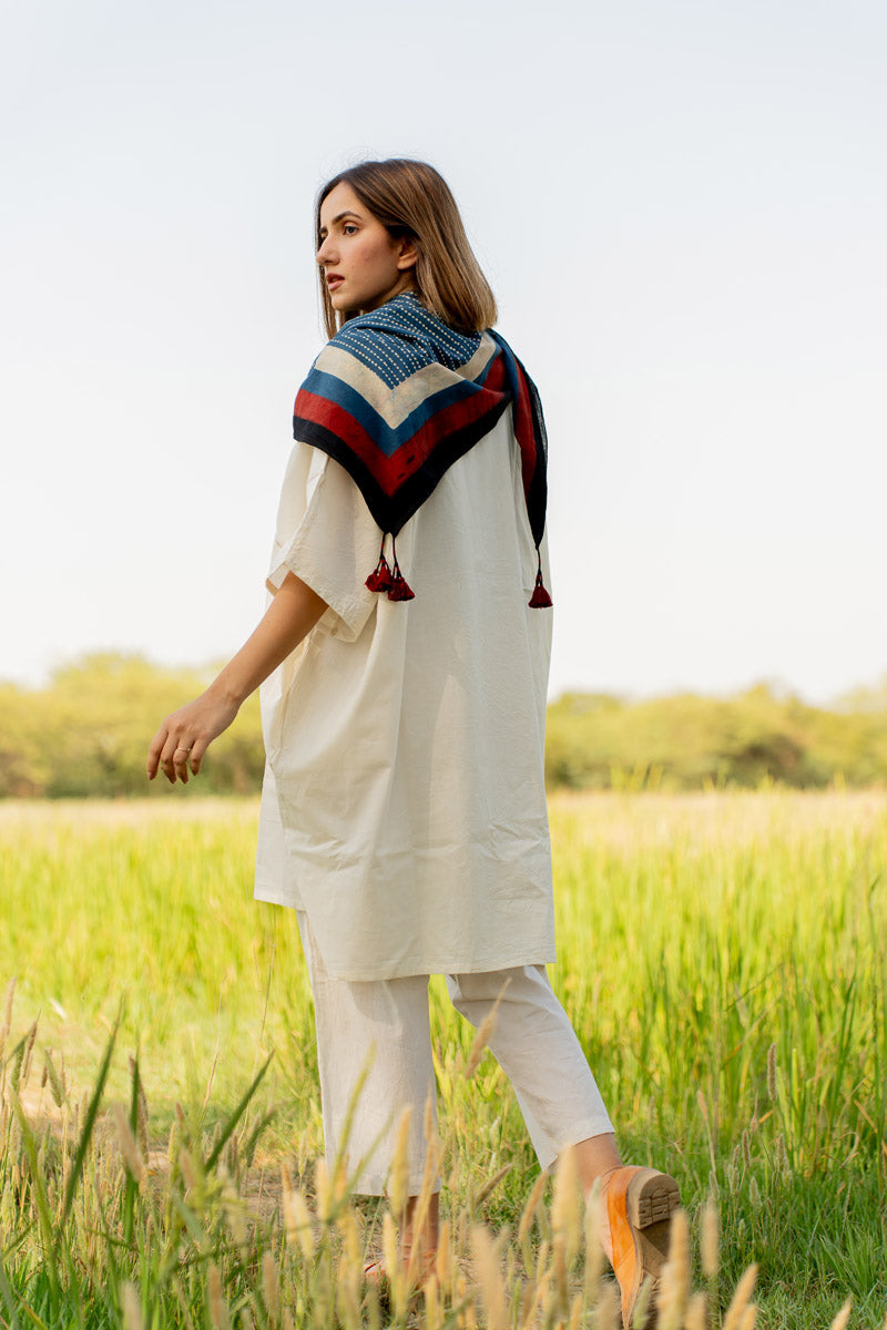 Co-ord Set of 3 - Kaftan, Pant & Scarf 02