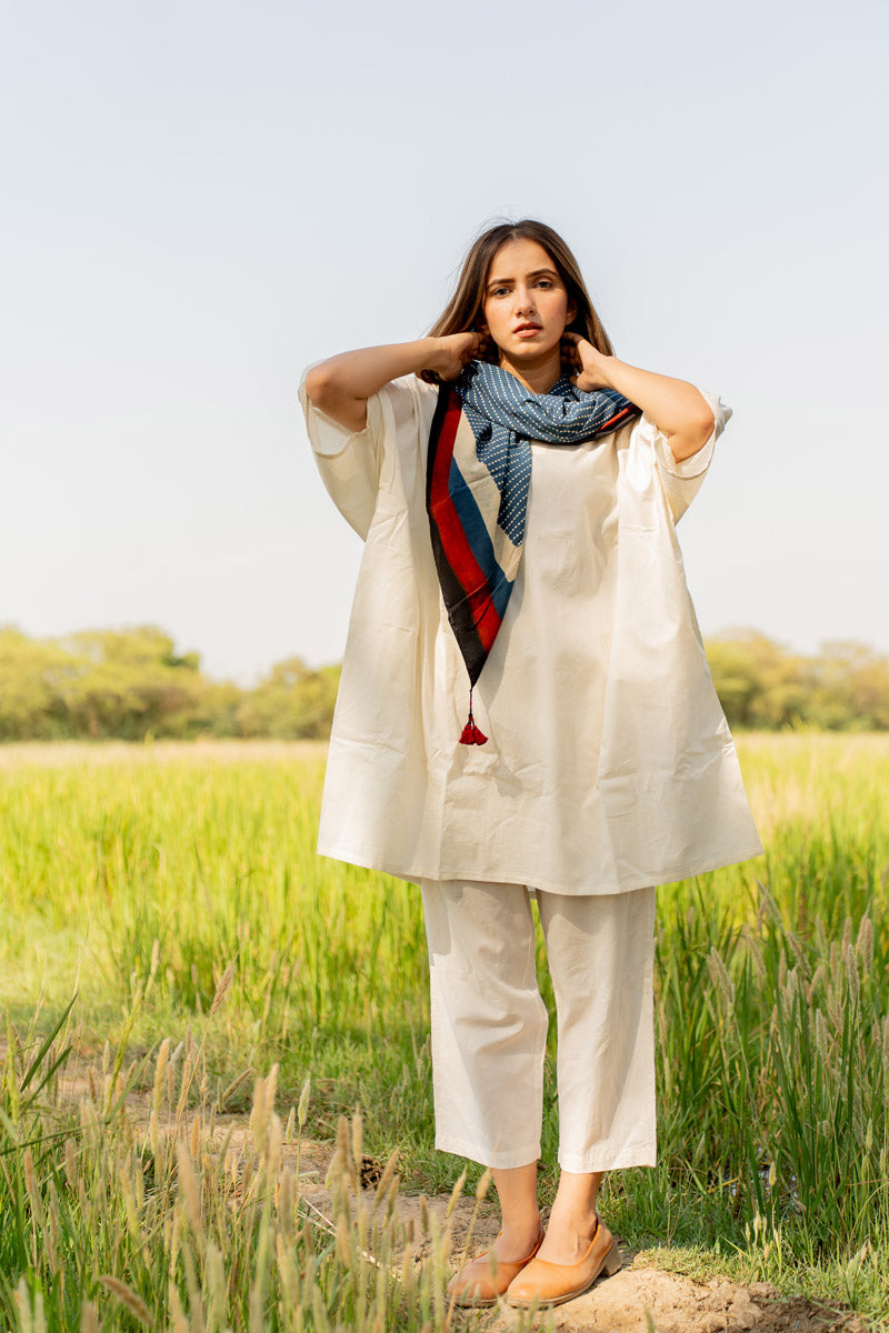 Co-ord Set of 3 - Kaftan, Pant & Scarf 02