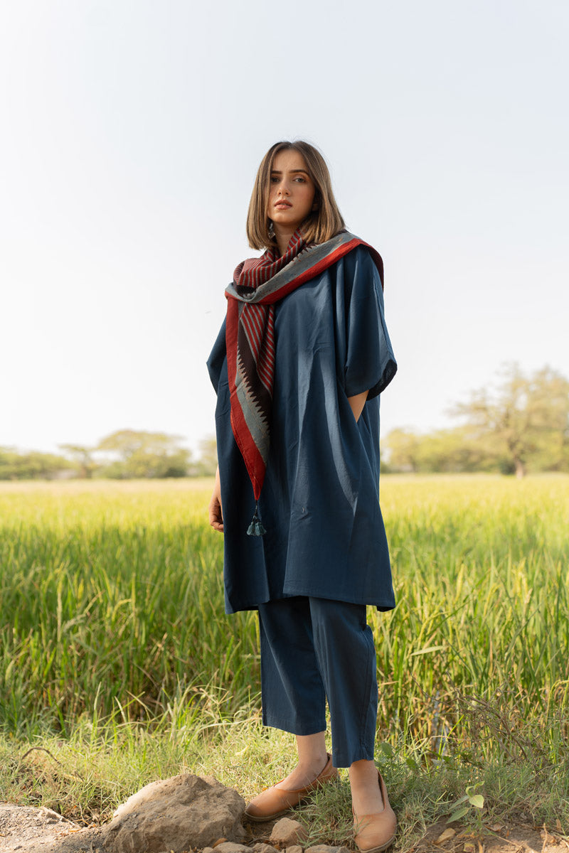 Co-ord Set of 3 - Kaftan, Pant & Scarf 03
