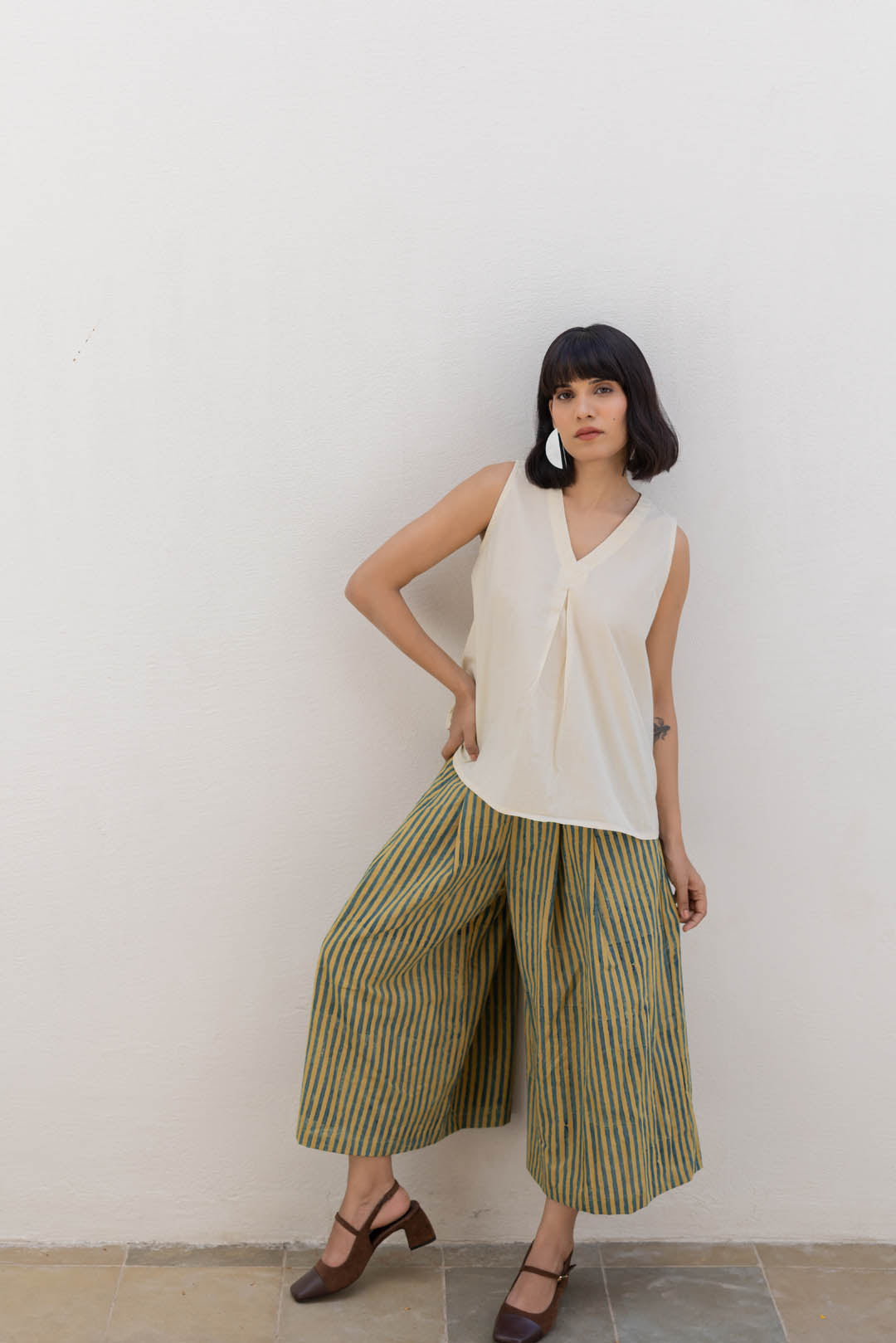 Freesize Culottes - Mustard moon