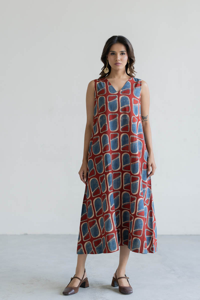 Easy Charm Dress - Kasumi Red