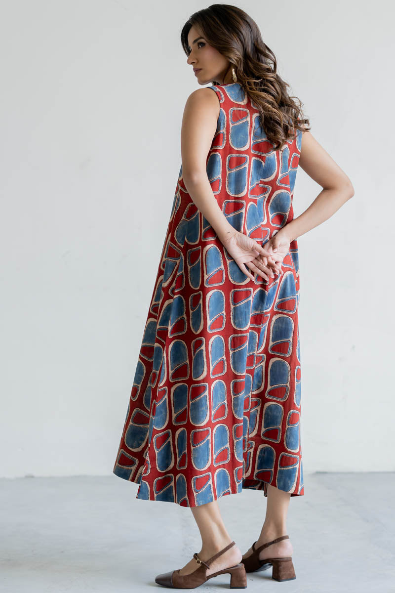 Easy Charm Dress - Kasumi Red