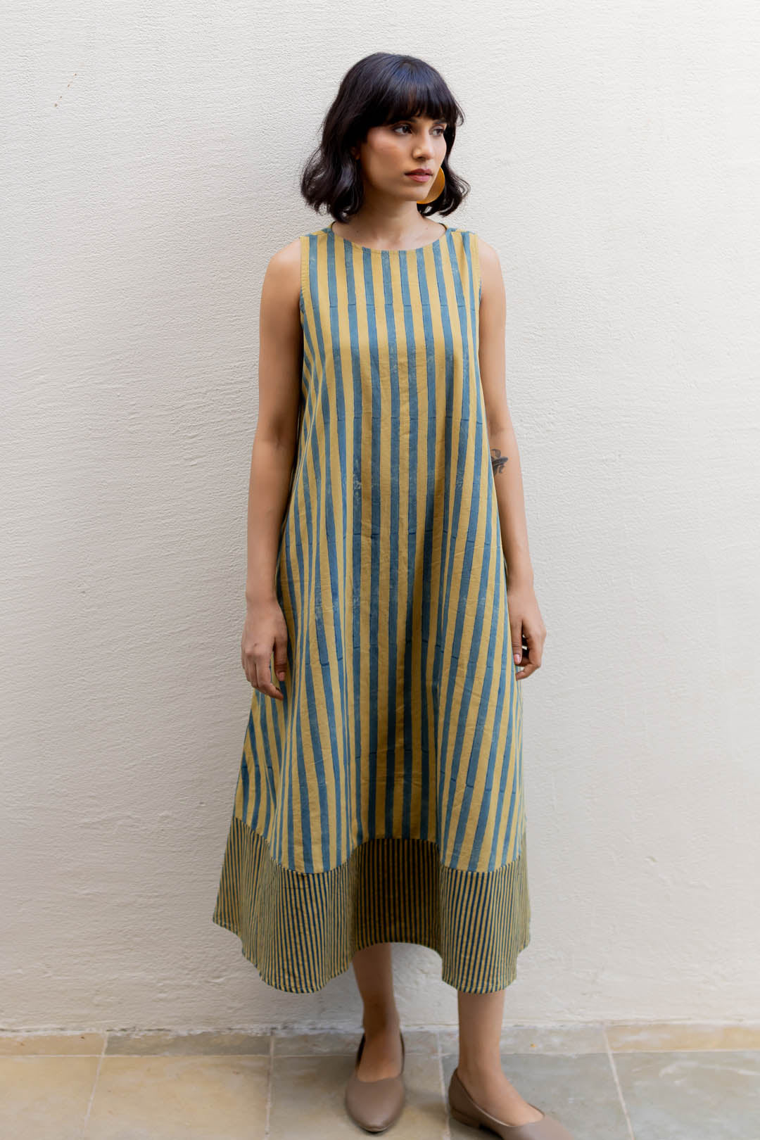 Easy Charm Dress - Mustard moon