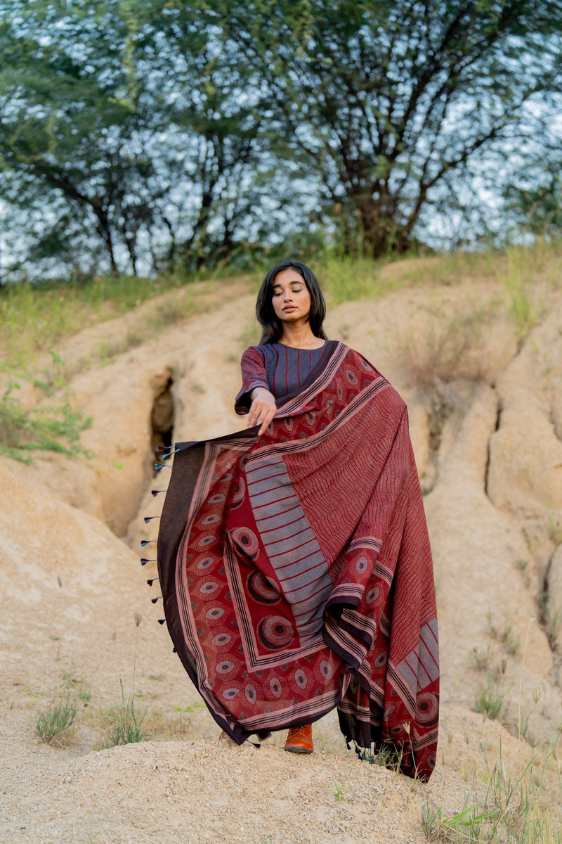 Cotton Dupatta - Arjav