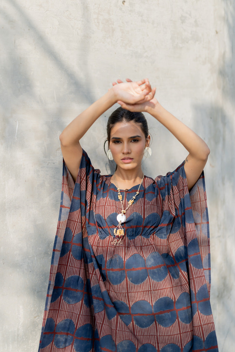 Noma Kaftan - Taar Burgundy
