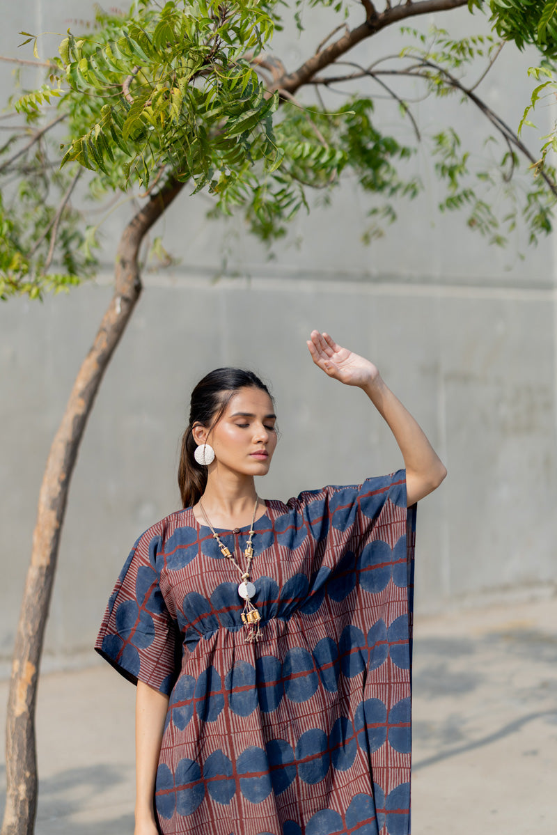 Noma Kaftan - Taar Burgundy