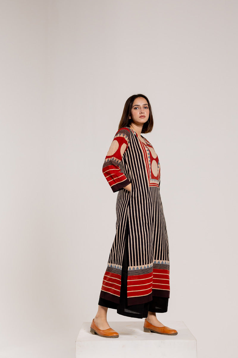 Classic Kurta - Polka Yoke