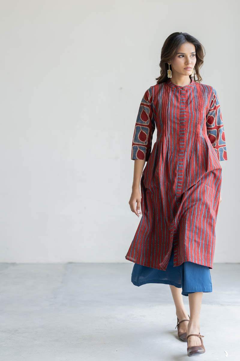 Pintuck Kurta - Yoru