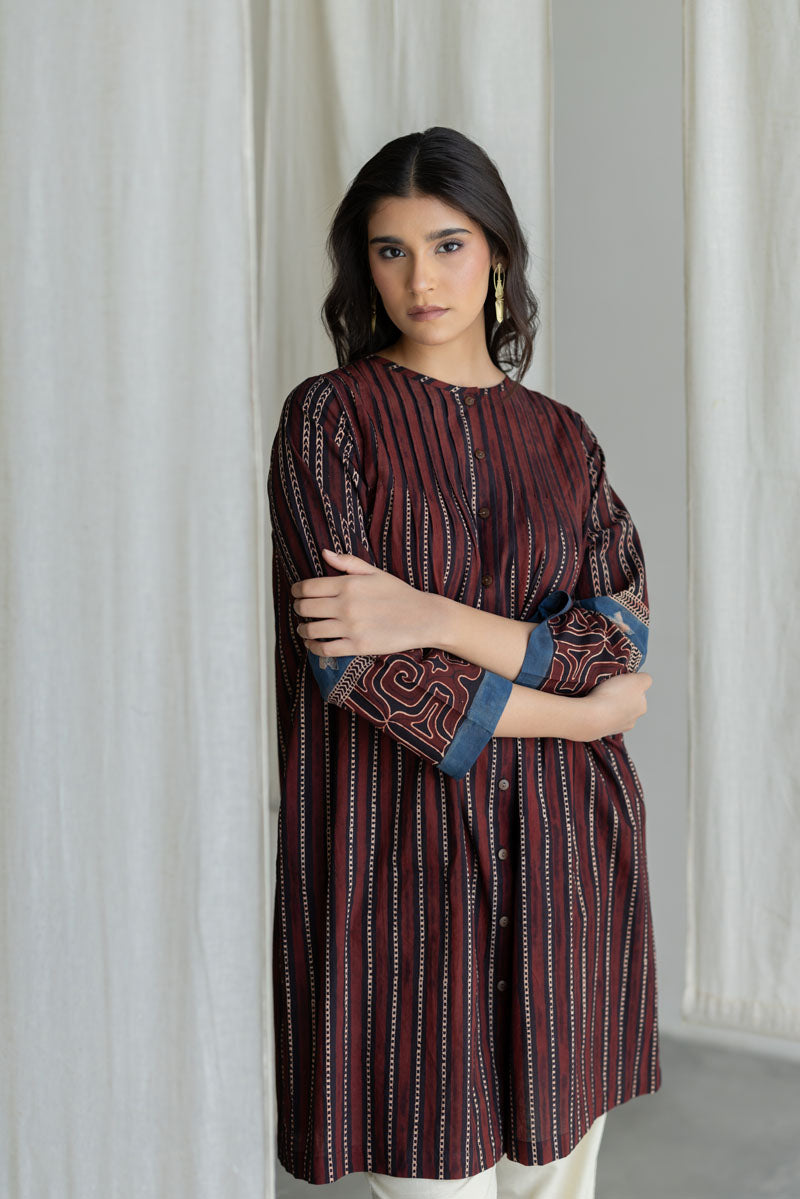 Short Pintuck Kurta - Vaya
