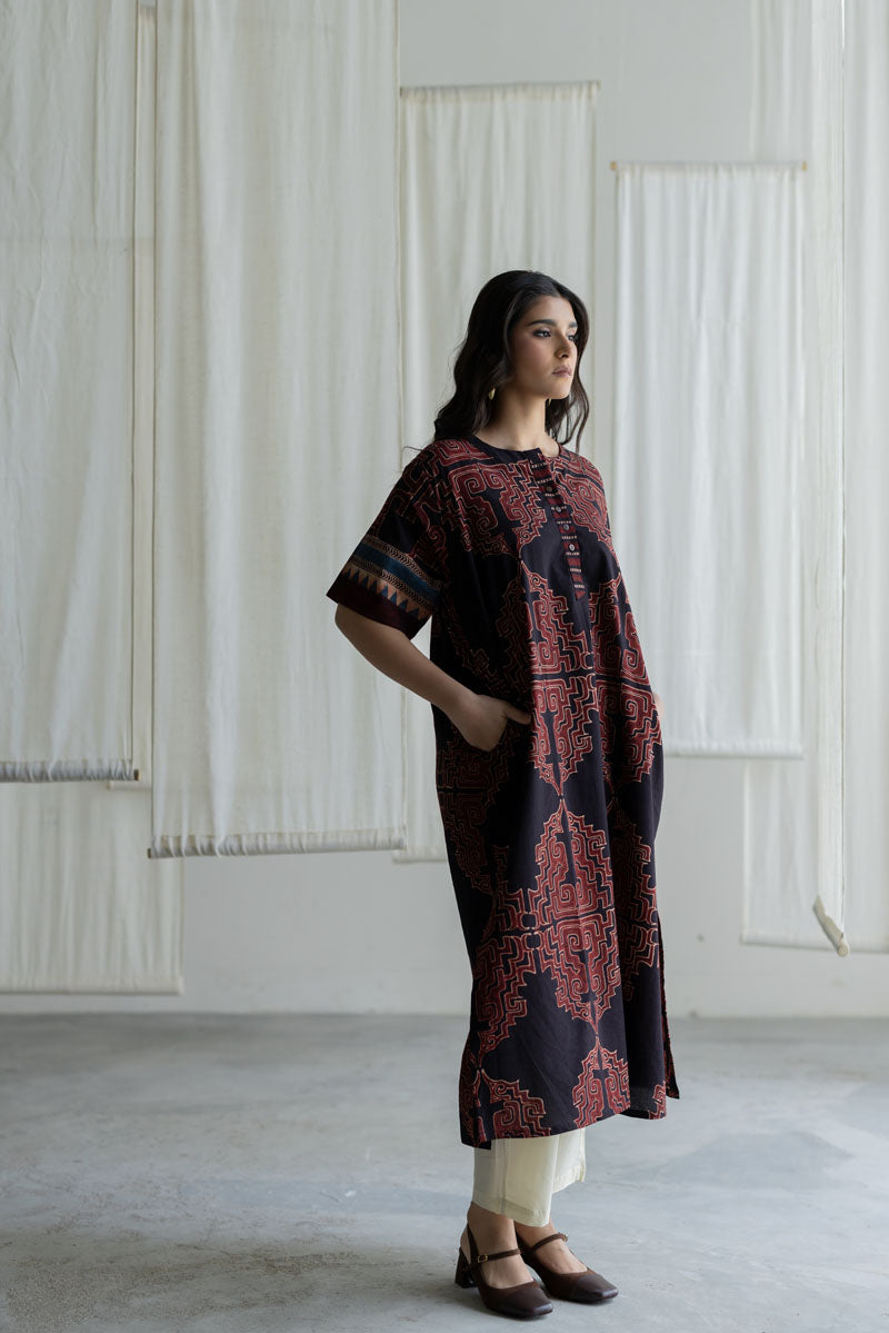 Omi Kurta - Kshiti Black