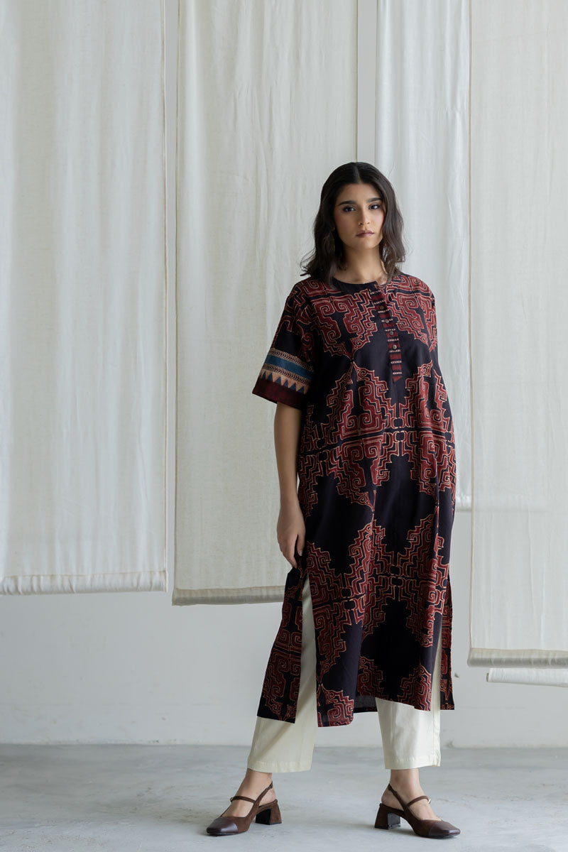 Omi Kurta - Kshiti Black