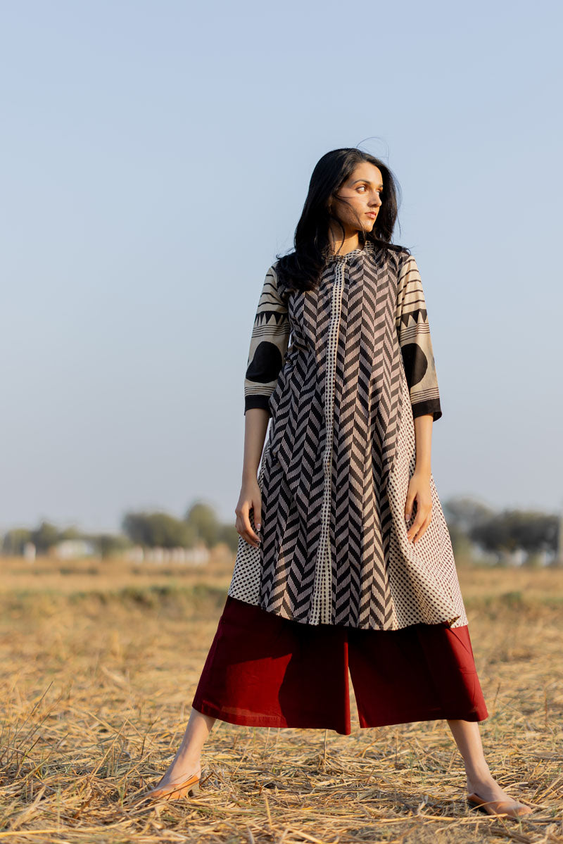 A-line Kurta - Lehar
