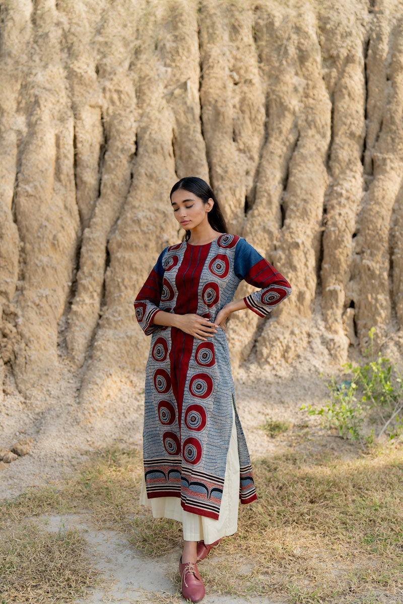 Classic Kurta - Indigo Raga