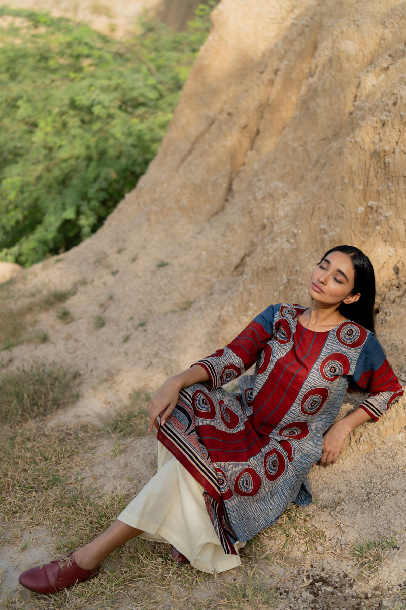 Classic Kurta - Indigo Raga