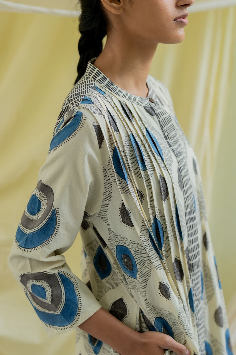 Pintuck Kurta - Nirmal