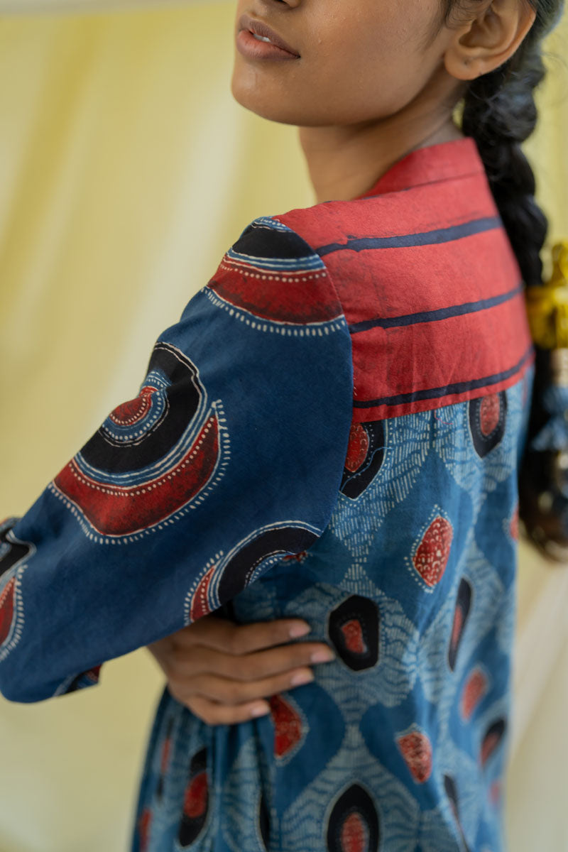 Pintuck Kurta - Indigo Nirmal