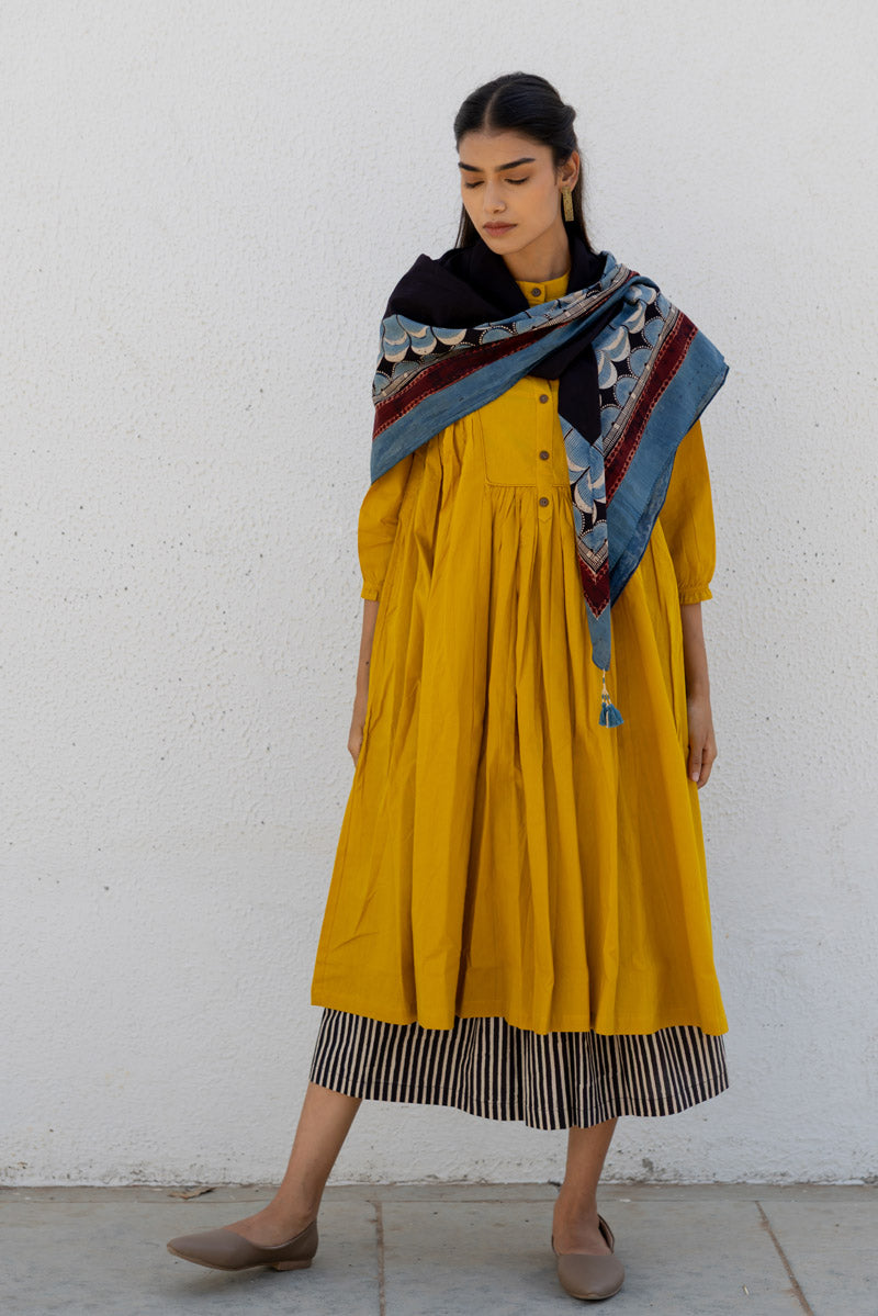Set of 3 - Kurta, Scarf & Culotte - Adira 10
