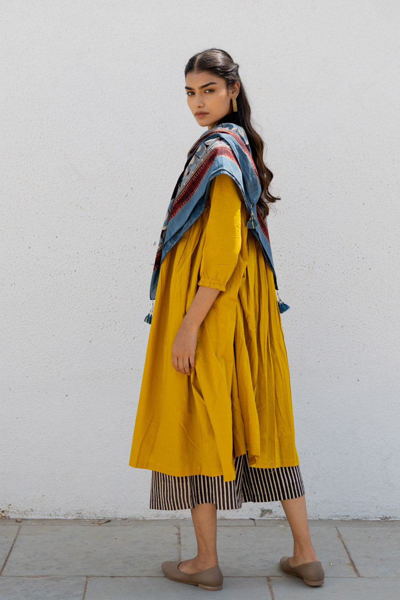 Set of 3 - Kurta, Scarf & Culotte - Adira 10