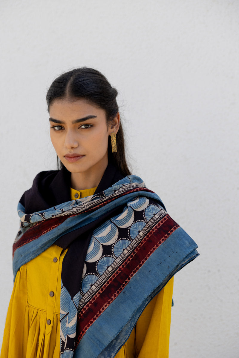 Set of 3 - Kurta, Scarf & Culotte - Adira 10