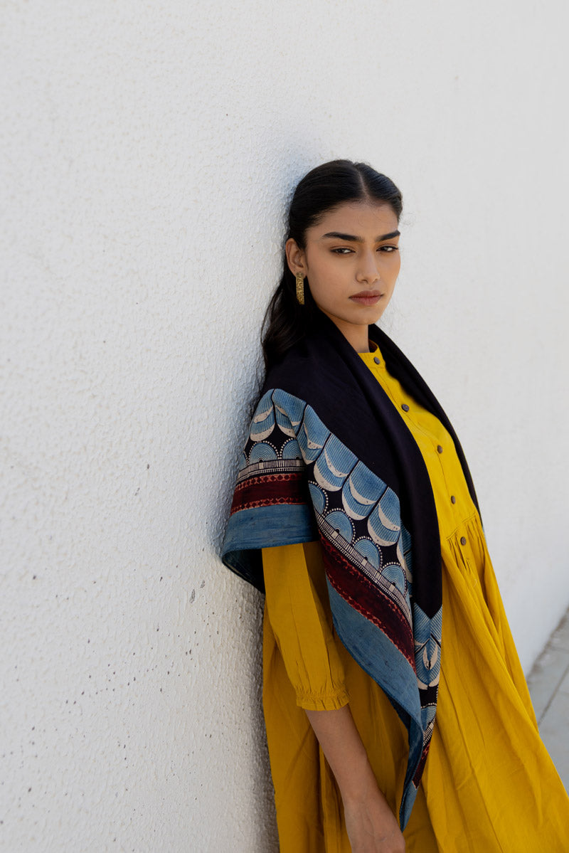Set of 3 - Kurta, Scarf & Culotte - Adira 10