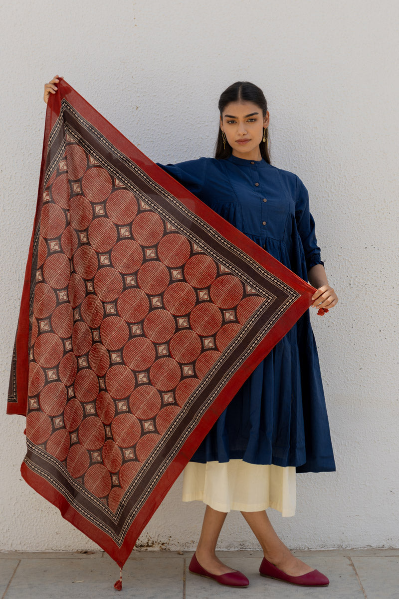 Set of 3 - Kurta, Scarf & Culotte - Adira 11