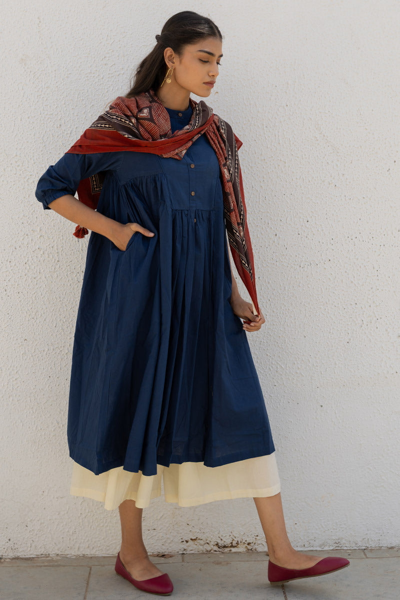Set of 3 - Kurta, Scarf & Culotte - Adira 11